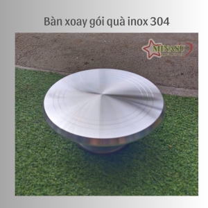 Bàn xoay inox 310mm