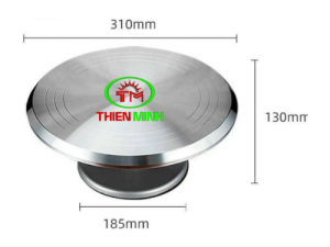 Bàn xoay inox 310mm